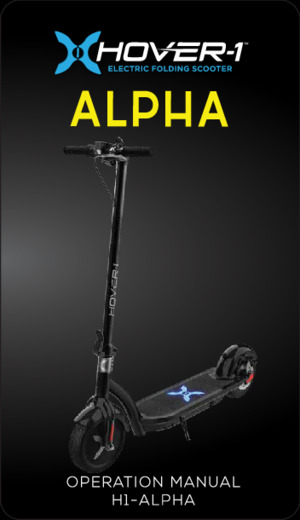 ALPHA20G Hover 1 Folding Electric Scooter by DGL Group