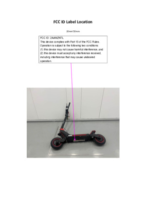 NTL Hover 1 Night Owl Folding E Scooter by DGL Group