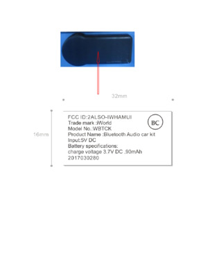 mosterd vers Schuldenaar IWHAMUI Bluetooth Audio Car Kit by iWorld