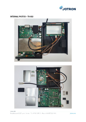 Guía del usuario de la radio de banda aérea VHF multipropósito JOTRON TR-910