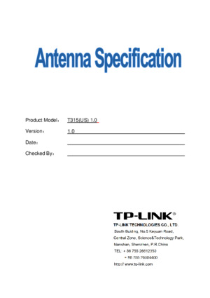 tp-link T315 Tapo Smart Temperature and Humidity Monitor User Guide